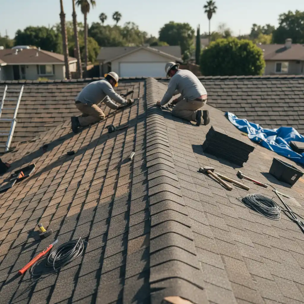 Architectural Shingle Roof Installation in La Mirada, CA in La Mirada, CA