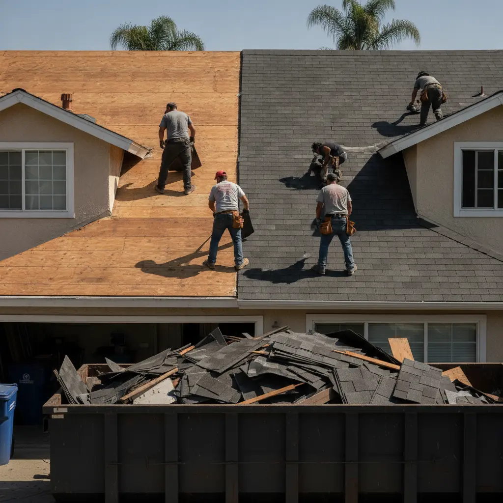 Asphalt Shingle Roof Replacement in La Mirada, CA in La Mirada, CA